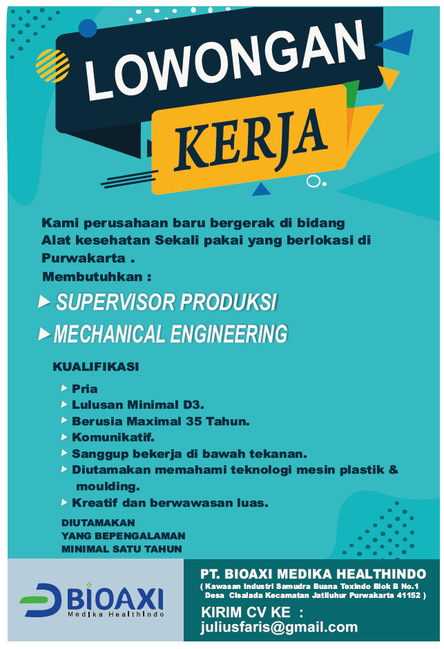 Lowongan Kerja Pabrik Cileungsi - Homecare24