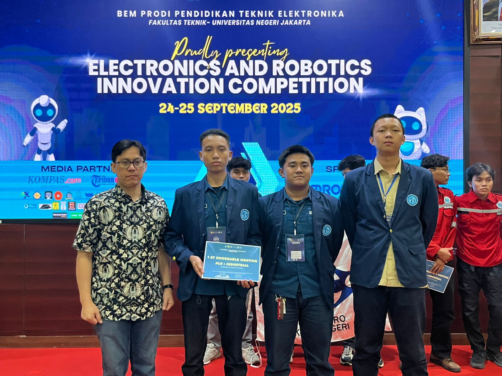 Tim POLMAN Bandung Raih Juara di Kompetisi Internasional ERIC 2025