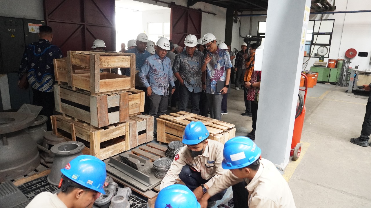 POLMAN Bandung Terima Kunjungan Benchmarking Politeknik Negeri Lampung