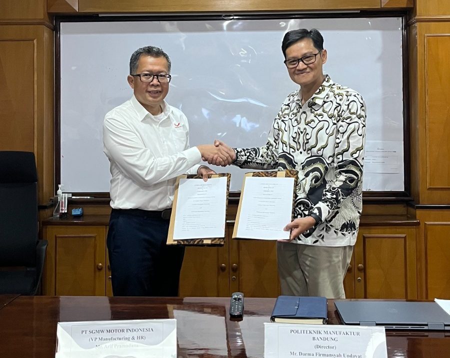 Polman Bandung Gandeng PT SGMW Motor Indonesia, Siapkan SDM Vokasi di Bidang Kendaraan Energi Baru