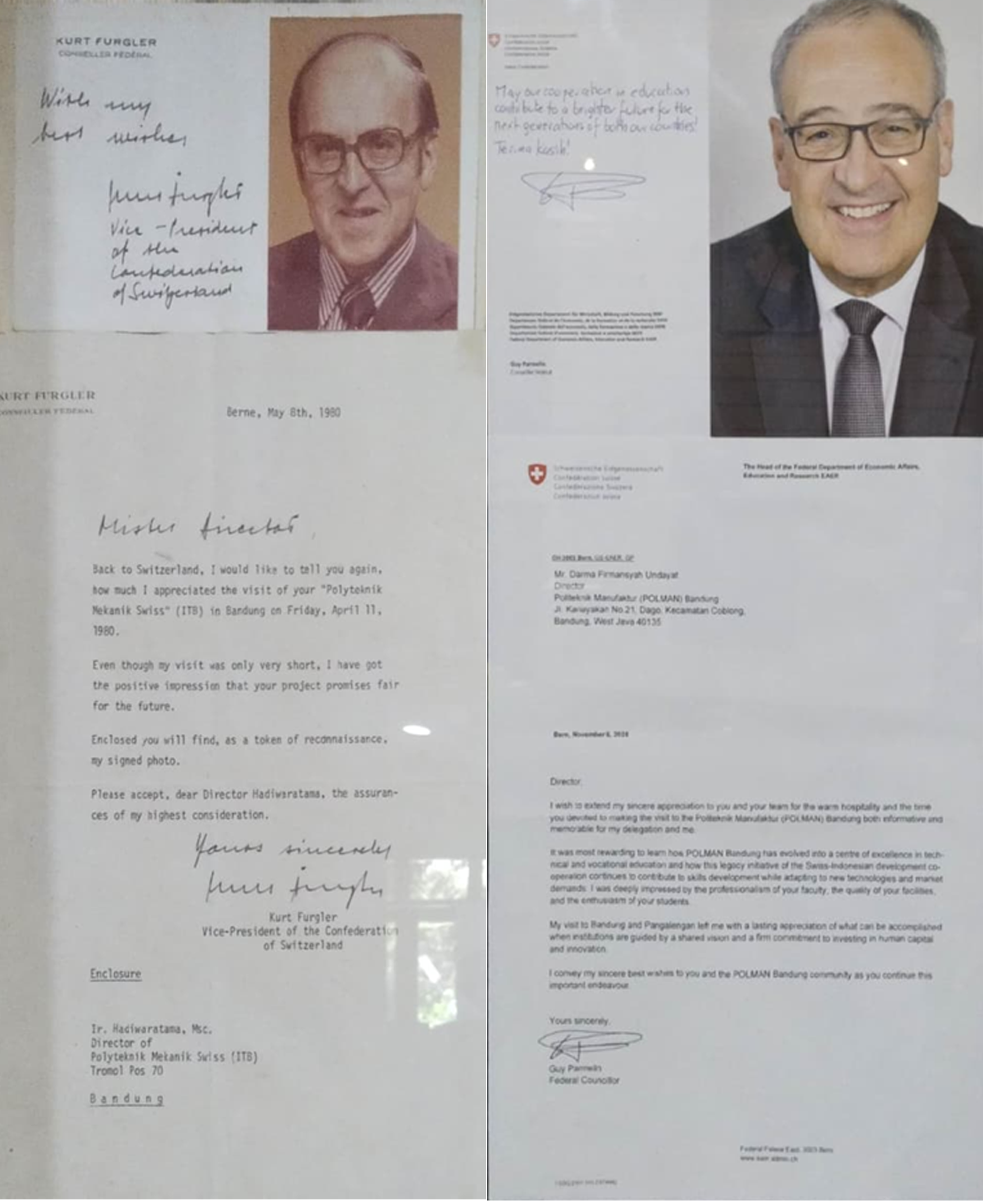 Letter From Bern Swiss