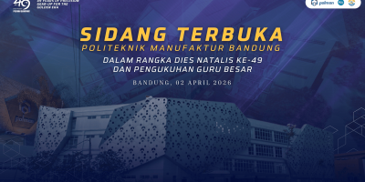 POLMAN Bandung Gelar Sidang Terbuka Dies Natalis ke-49 dan Pengukuhan Guru Besar Pertama