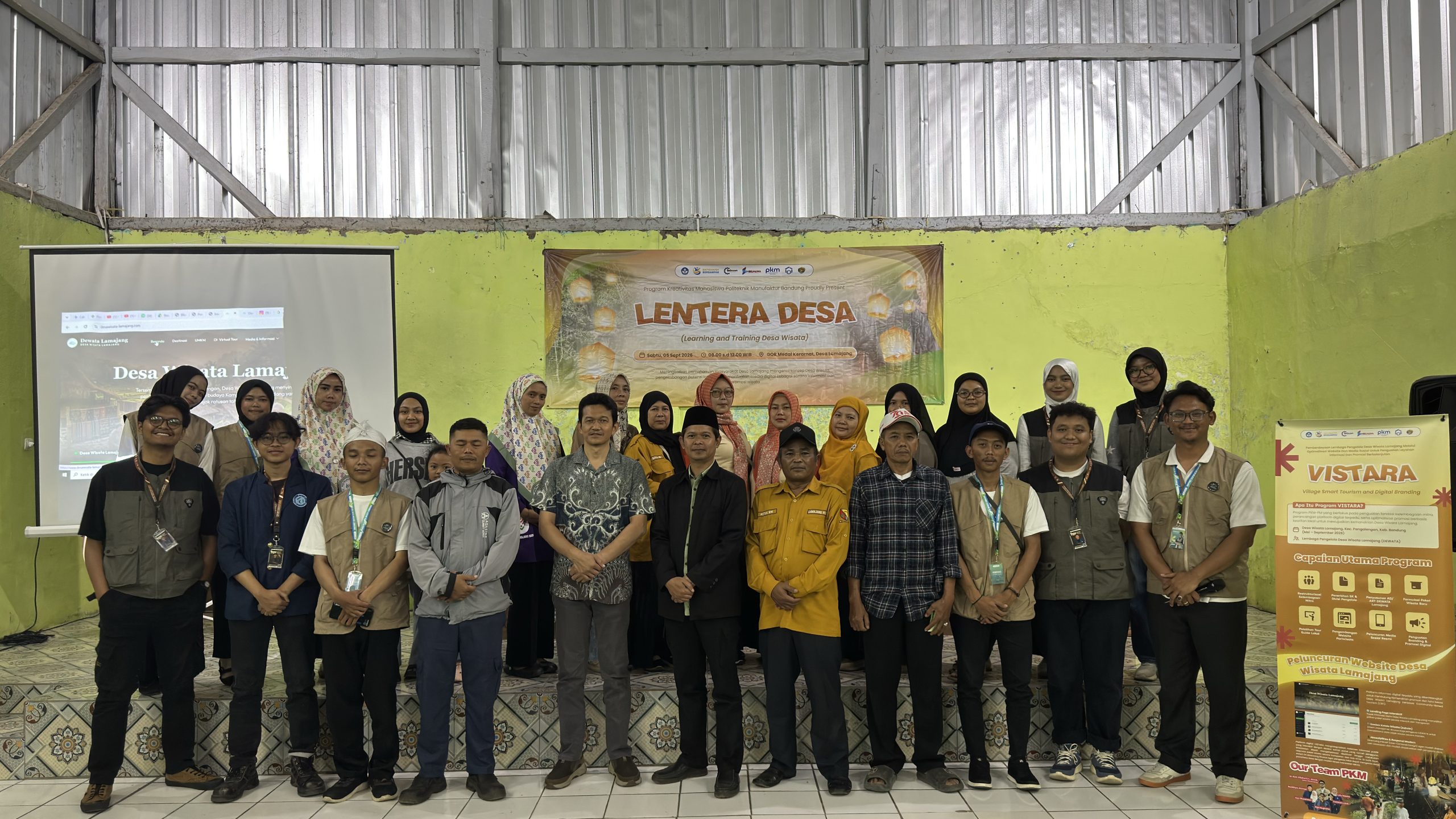 LENTERA DESA: Sosialisasi Progres Desa Wisata Lamajang dan Kolaborasi PKM POLMAN